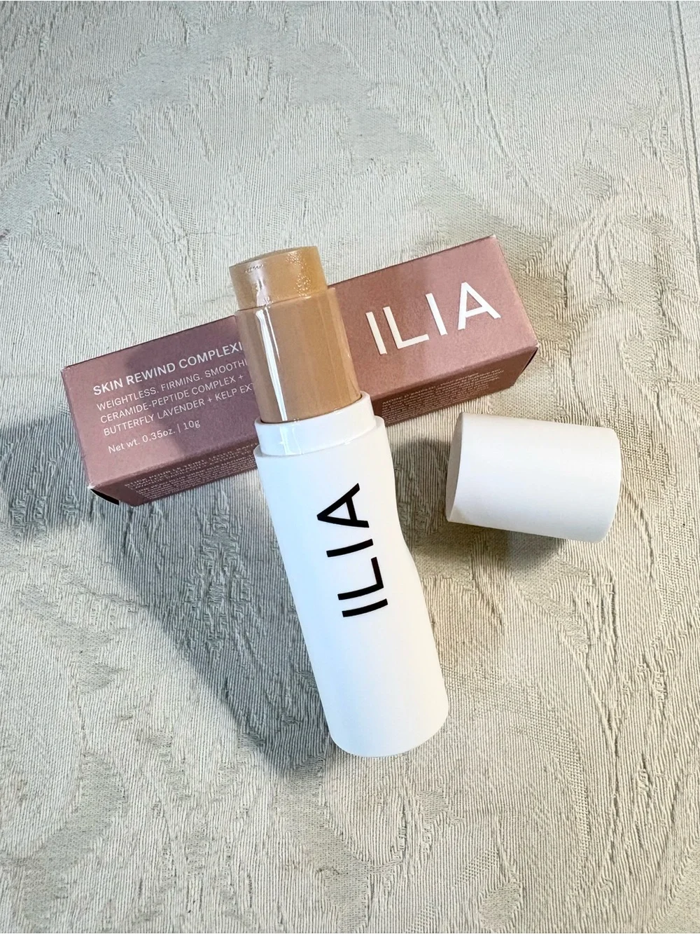 Ilia Skin Rewind Foundation Stick in 12N Sycamore BNIB